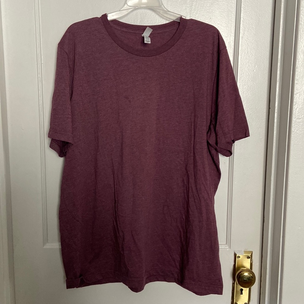Bella Canvas Plum Crew Neck T-Shirt